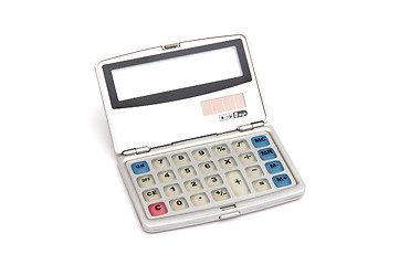 Image showing Small digital calculator 