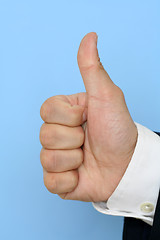 Image showing Thumbs up