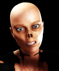 Image showing Bald Zombie