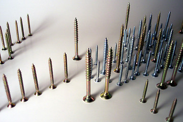 Image showing screw army