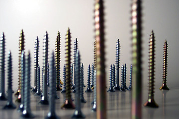 Image showing few screws