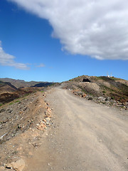 Image showing Gran Canaria Mountain Path