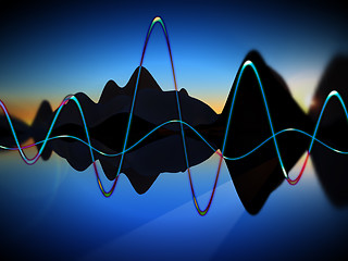 Image showing Soundwaves Mix