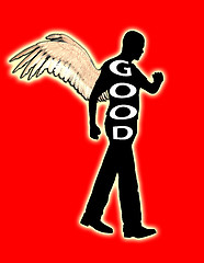 Image showing Walking Angel 