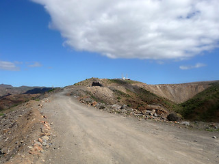 Image showing Gran Canaria Mountain Path