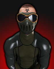 Image showing Biohazard Man