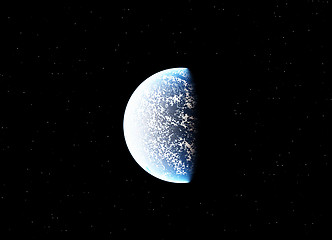 Image showing Planet In Space 