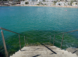 Image showing Stairway To The Sea 