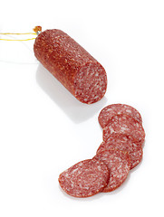 Image showing Salami sausage