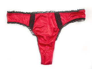 Image showing red panties