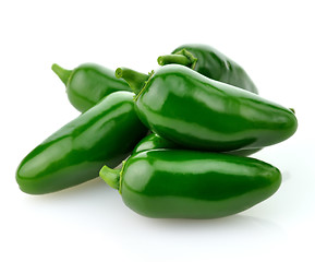 Image showing hot green pepper