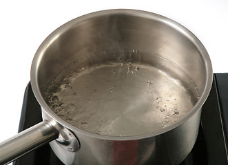 Image showing fresh boiling water