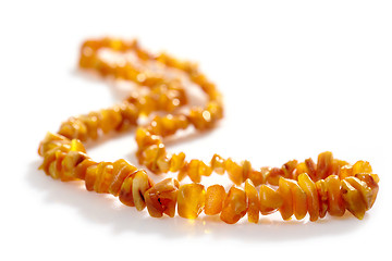 Image showing amber necklace