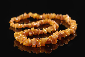 Image showing amber necklace