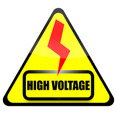 Image showing High Voltage