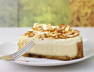Image showing cheesecake slices