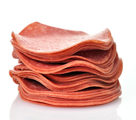 Image showing salami