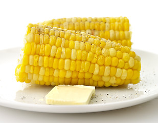 Image showing Boiled Sweet Corn 