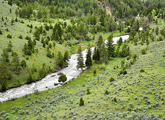 Image showing mountain river