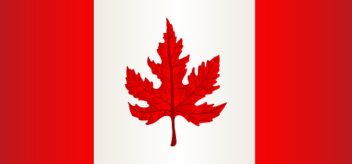 Image showing Flag of Canada