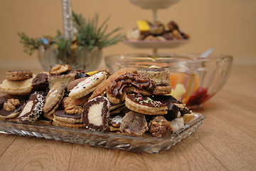 Image showing czech christmas cookies