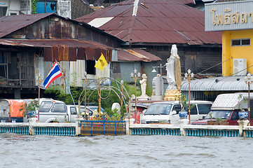 Image showing Monsoon flooding in Bangkok October 2011