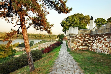 Image showing Kalemegdan fortress in Belgrade