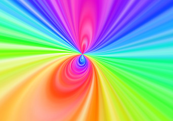 Image showing rainbow abstract background