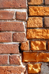 Image showing old brick wall 