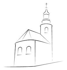 Image showing Church symbol