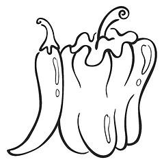 Image showing Paprika symbol