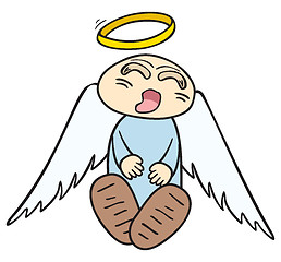 Image showing Sleeping angel