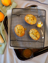 Image showing Orange And Poppyseed Cakes