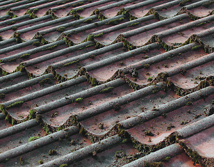 Image showing Roofing tiles