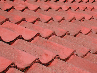 Image showing Roofing tiles