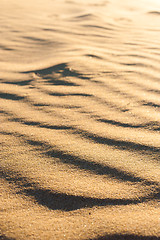 Image showing Wavy dune texture