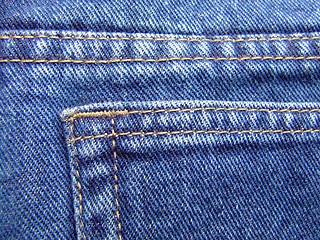 Image showing Jeans pocket