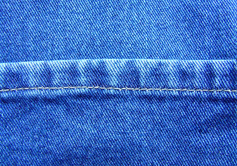 Image showing Jeans stitch