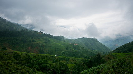 Image showing Sapa Valley in Vietnam