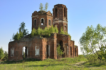 Image showing abandoned orthodox church