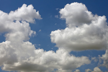 Image showing Textures sky with clouds