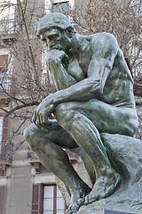 Image showing The Thinker