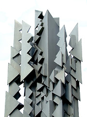 Image showing Aluminum sculpture