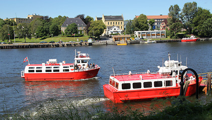 Image showing Tourist ferry.