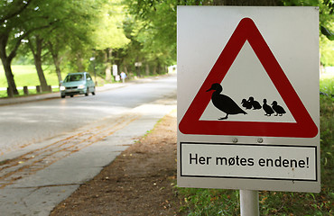 Image showing Warning sign.