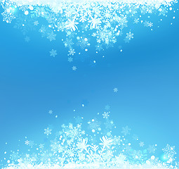 Image showing Winter abstract background