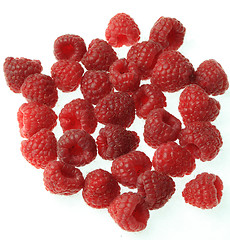 Image showing Raspberries