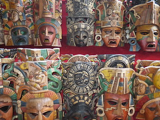 Image showing Mayan Handicrafts