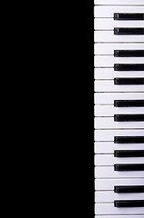 Image showing piano keyboard