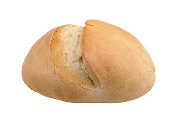 Image showing Bread on white background. 